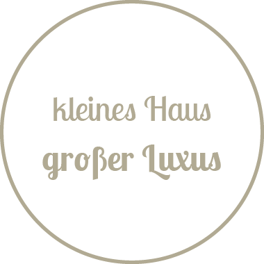 Kleines Haus – großer Luxus